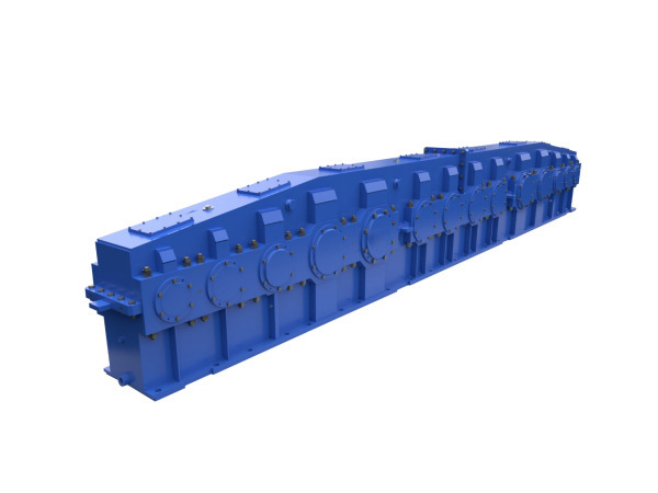 Caja de engranajes metalúrg